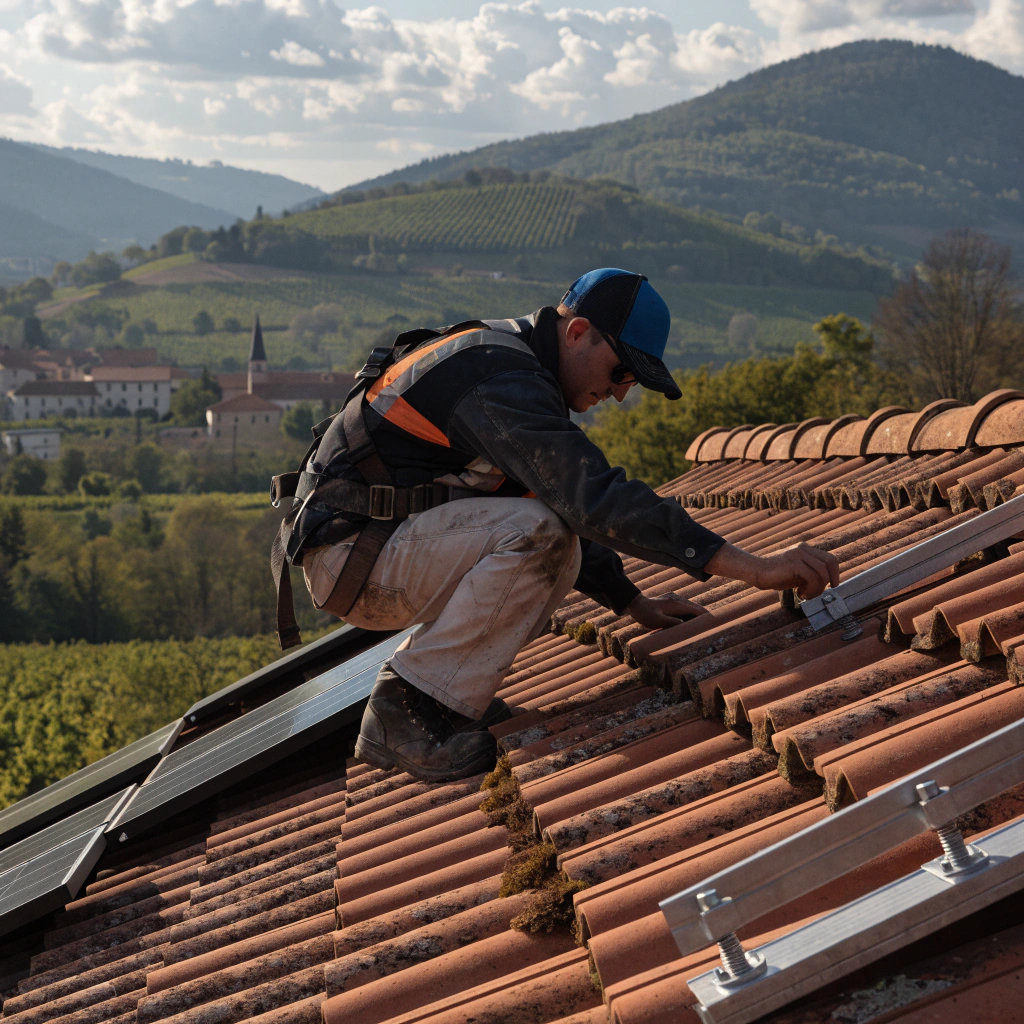

              Sul tetto ci saliamo prima: sopralluogo e installazione fotovoltaico tetto inclinato
    