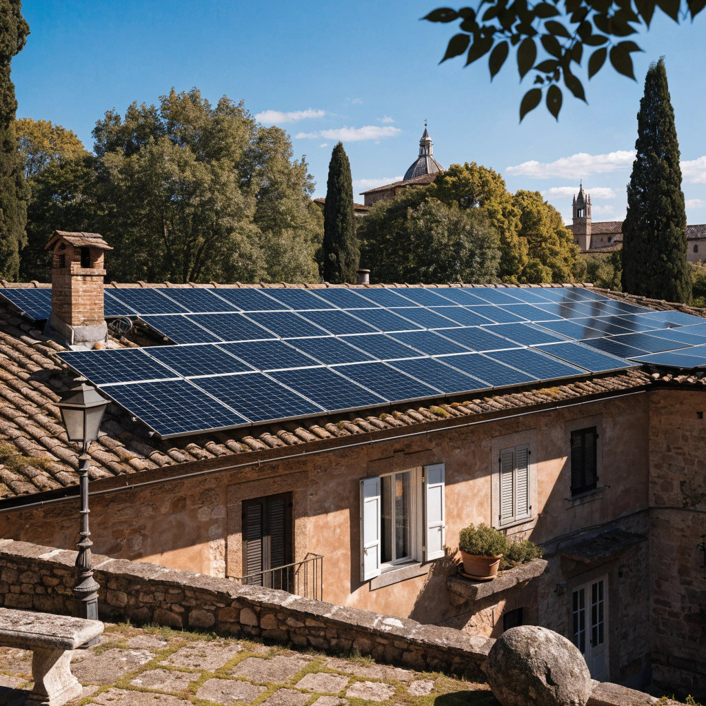 

              Caso vero: villa a Udine con tetto vecchio e orientamento "sbagliato"
    